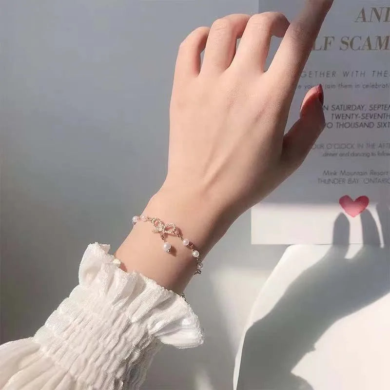 1 Pc Korean Bow Bracelet