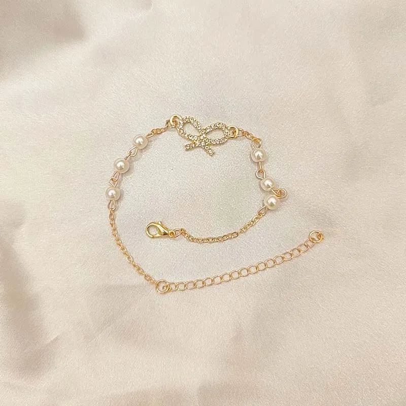 1 Pc Korean Bow Bracelet