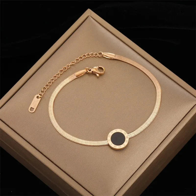 1 Pc Funky Gold Plated Charm Bracelet